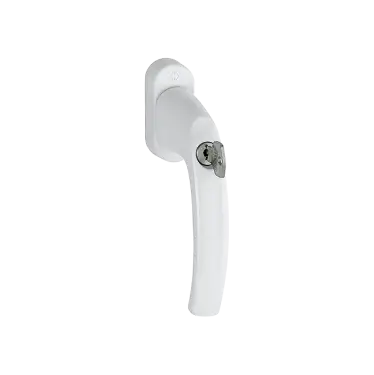 Click Here To Enlarge This Photo Of 0530S/U26 TBT1 HOPPE Atlanta Lockable Tilt & Turn Window Handle with TBT1 Operation - White (2311726)