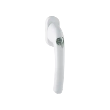 Click Here To Enlarge This Photo Of 0710S/U26 TBT1 HOPPE Tokyo Lockable Tilt & Turn Window Handle with TBT1 Operation - White (1958835)