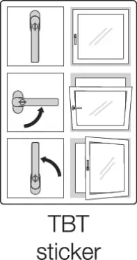 Click Here To Enlarge This Photo Of 0710S/U26 TBT1 HOPPE Tokyo Lockable Tilt & Turn Window Handle with TBT1 Operation - Gold (1958659)