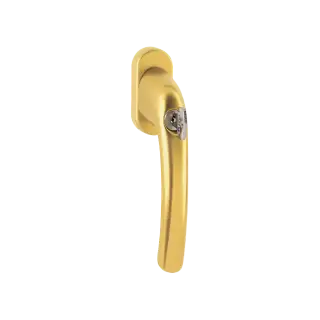 0710S/U26 HOPPE Tokyo Lockable Tilt & Turn Window Handle - Gold (1966157)