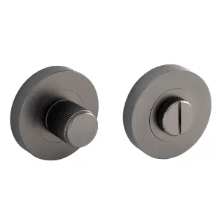 Eclipse 63296 Dark Bronze Linear Thumbturn & Release on Round Rose (Insignia Range)