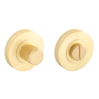 Eclipse 63293 Satin Brass Linear Thumbturn & Release on Round Rose (Insignia Range)
