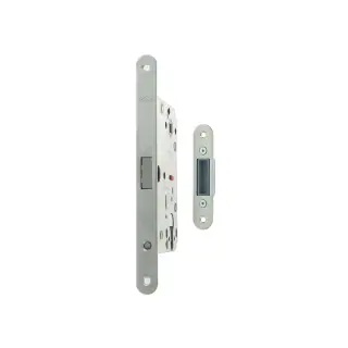 AGB2XTE50SC - AGB Polaris 2XT Magnetic Latch/Euro Profile Sashlock (50mm backset) - Satin Chrome