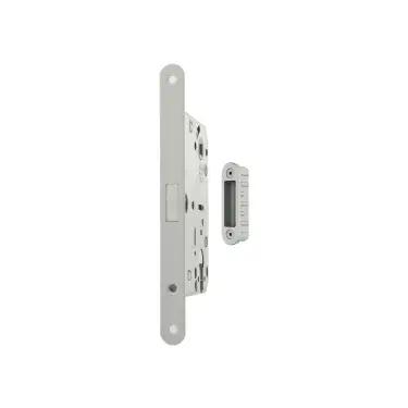 Click Here To Enlarge This Photo Of AGB2XTE50WH-ALU - AGB Polaris 2XT Magnetic Latch/Euro Profile Sashlock (50mm backset) with strike plates for ALU doors - White