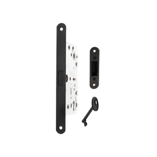 AGB2XTLK50MB - AGB Polaris 2XT Magnetic Latch/Key Sashlock (50mm backset) - Matt Black