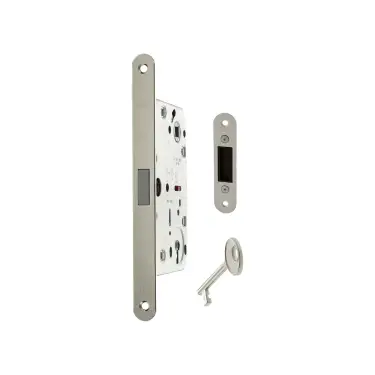 Click Here To Enlarge This Photo Of AGB2XTLK50SC - AGB Polaris 2XT Magnetic Latch/Key Sashlock (50mm backset) - Satin Chrome