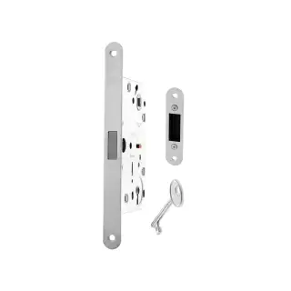 AGB2XTLK50WH - AGB Polaris 2XT Magnetic Latch/Key Sashlock (50mm backset) - White