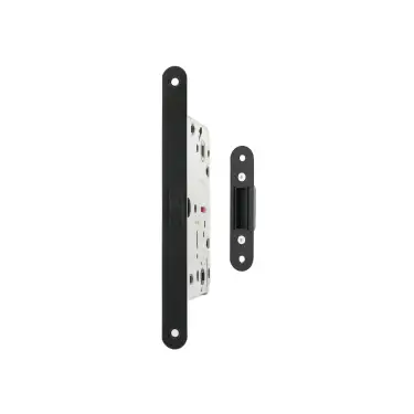 Click Here To Enlarge This Photo Of AGB2XTWC50MB - AGB Polaris 2XT Magnetic Latch/Bathroom Lock (50mm backset) - Matt Black