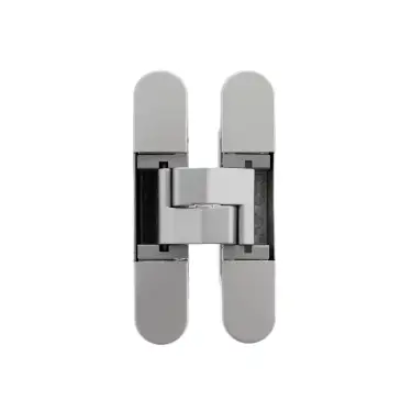 Click Here To Enlarge This Photo Of AGBH32HDSC - AGB Eclipse 3.2 Heavy Duty Adjustable Concealed Hinge - Satin Chrome (60kg per 2 hinges, 80kg per 3 hinges)