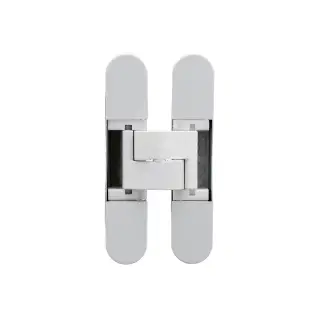 AGBH32HDWH - AGB Eclipse 3.2 Heavy Duty Adjustable Concealed Hinge - White (60kg per 2 hinges, 80kg per 3 hinges)