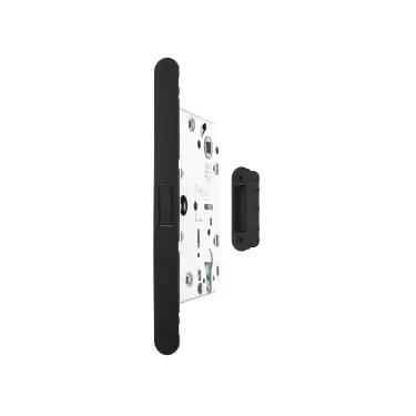 Click Here To Enlarge This Photo Of AGBMLEMB-ALU - AGB Revolution XT Magnetic Latch/Euro Profile Sashlock (60mm backset) with strike plates for ALU doors - Matt Black