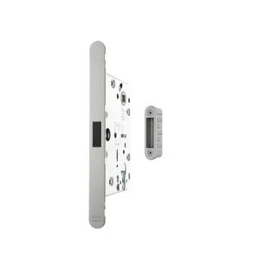 Click Here To Enlarge This Photo Of AGBMLESC-ALU - AGB Revolution XT Magnetic Latch/Euro Profile Sashlock (60mm backset) with strike plates for ALU doors - Satin Chrome