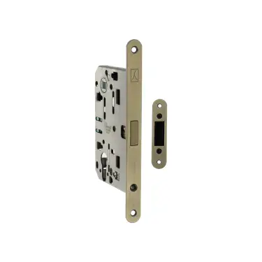 Click Here To Enlarge This Photo Of BON2XTE60MAB - Bonaiti Polaris 2XT Magnetic Latch/Euro Profile Sashlock (60mm backset) - Matt Antique Brass