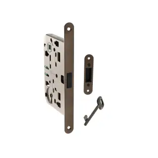 BON2XTLK60B - Bonaiti Polaris 2XT Magnetic Latch/Key Sashlock (60mm backset) - Bronze