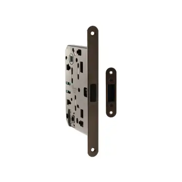 Click Here To Enlarge This Photo Of BON2XTWC60B - Bonaiti Polaris 2XT Magnetic Latch/Bathroom Lock (60mm backset) - Bronze