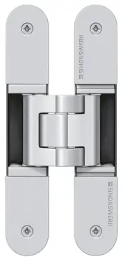Click Here To Enlarge This Photo Of TE 340 3D FR Simonswerk TECTUS Fire Rated Concealed Hinge 160mm x 28mm (80kg)
