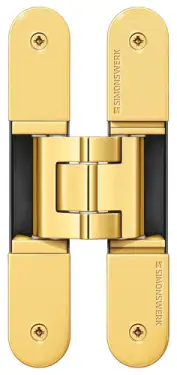 Click Here To Enlarge This Photo Of TE 340 3D FR Simonswerk TECTUS Fire Rated Concealed Hinge 160mm x 28mm (80kg)