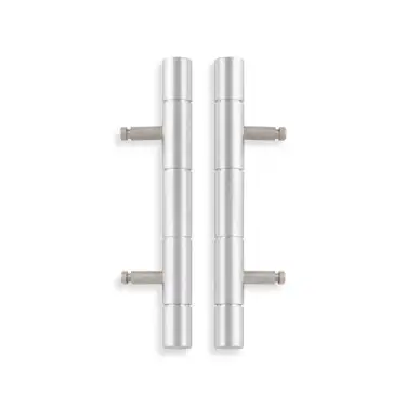 Click Here To Enlarge This Photo Of AW000-64-SC - Alexander & Wilks 64mm Cabinet Dummy Hinge - Satin Chrome
