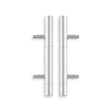 Click Here To Enlarge This Photo Of AW000-64-PC - Alexander & Wilks 64mm Cabinet Dummy Hinge - Polished Chrome