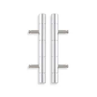 AW000-64-PC - Alexander & Wilks 64mm Cabinet Dummy Hinge - Polished Chrome