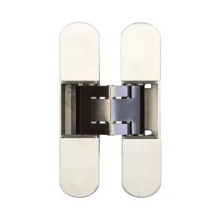 CH60SIL Frelan Hardware Ghost 140mm Concealed Hinge Silver
