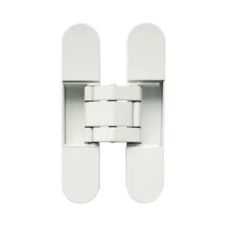 CH60WH Frelan Hardware Ghost 140mm Concealed Hinge White