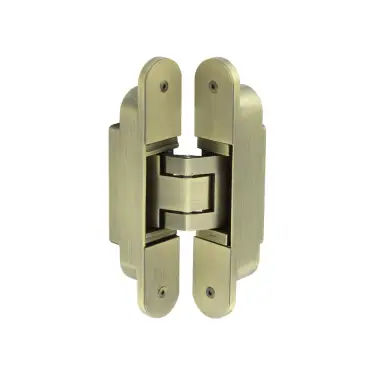 Click Here To Enlarge This Photo Of CH100AB Frelan Hardware Ghost 160mm Concealed Hinge Antique Brass