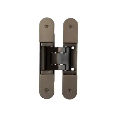 Click Here To Enlarge This Photo Of CH100DB Frelan Hardware Ghost 160mm Concealed Hinge Dark Bronze