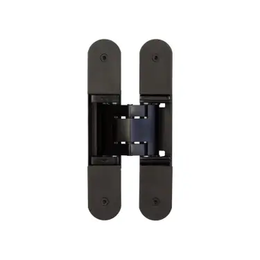 Click Here To Enlarge This Photo Of CH100MB Frelan Hardware Ghost 160mm Concealed Hinge Black