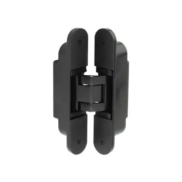 Click Here To Enlarge This Photo Of CH100MB Frelan Hardware Ghost 160mm Concealed Hinge Black