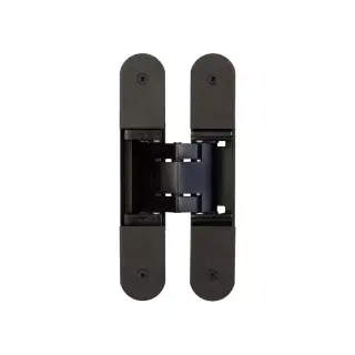 CH100MB Frelan Hardware Ghost 160mm Concealed Hinge Black