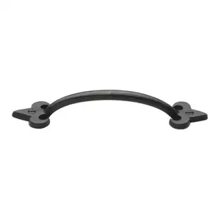 RDB1092 106 M.Marcus Rustic Dark Bronze Cabinet Pull Fleur-de-lys Design 102mm