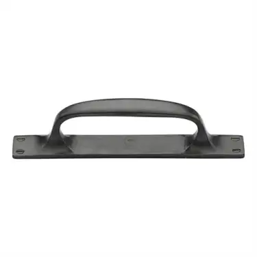 Click Here To Enlarge This Photo Of RDB1142 228 M.Marcus Rustic Dark Bronze Cabinet Pull Handle On Plate 228mm