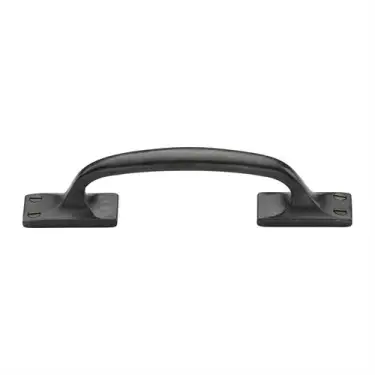 Click Here To Enlarge This Photo Of RDB1145 210 M.Marcus Rustic Dark Bronze Cabinet Pull Offset Design 210mm