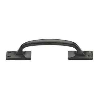 RDB1145 210 M.Marcus Rustic Dark Bronze Cabinet Pull Offset Design 210mm