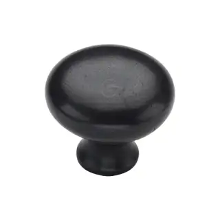 RDB117 32 M.Marcus Rustic Dark Bronze Cabinet Knob Round Design 32mm