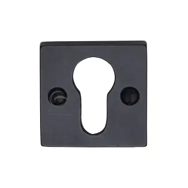 Click Here To Enlarge This Photo Of RDB158 M.Marcus Rustic Dark Bronze Euro Profile Cylinder Escutcheon