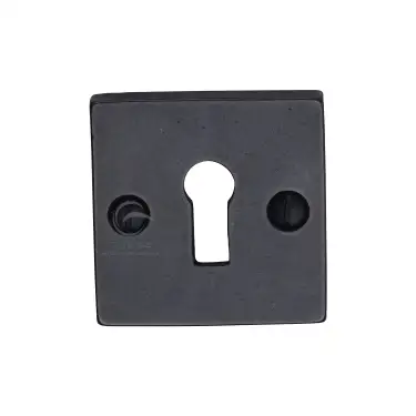 Click Here To Enlarge This Photo Of RDB159 M.Marcus Rustic Dark Bronze Key Escutcheon Square