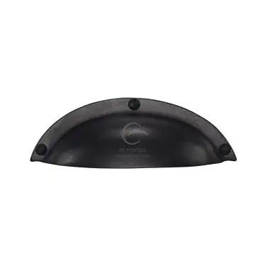 Click Here To Enlarge This Photo Of RDB1710 M.Marcus Rustic Dark Bronze Elongated Cabinet Drawer Pull