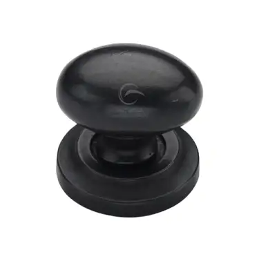 Click Here To Enlarge This Photo Of RDB179 32 M.Marcus Rustic Dark Bronze Cabinet Knob Oval Design on Rose 32mm