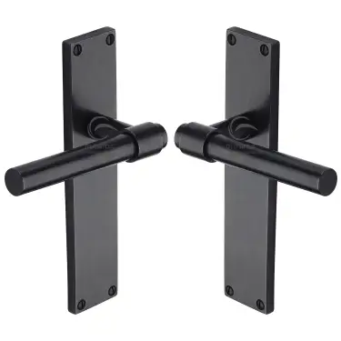 Click Here To Enlarge This Photo Of RDB23900 M.Marcus Rustic Dark Bronze Door Handle Lever Lock Fountain Design