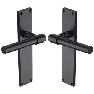RDB23900 M.Marcus Rustic Dark Bronze Door Handle Lever Lock Fountain Design