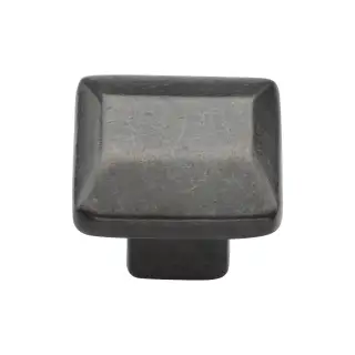 RDB3625 M.Marcus Rustic Dark Bronze Cabinet Knob Trapezoid Design 32mm