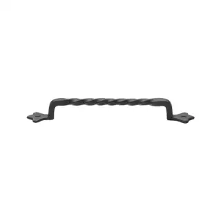 RDB370 138 M.Marcus Rustic Dark Bronze Cabinet Pull Twist Design 138mm