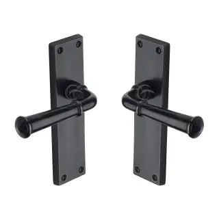 RDB3710 M.Marcus Rustic Dark Bronze Door Handle Lever Latch Ashfield Design