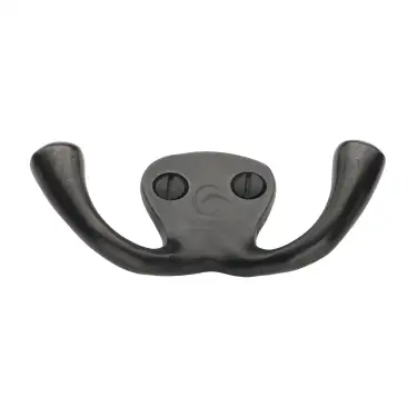 Click Here To Enlarge This Photo Of RDB386 M.Marcus Rustic Dark Bronze Double Coat Hook