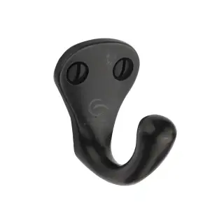 RDB387 M.Marcus Rustic Dark Bronze Single Coat Hook