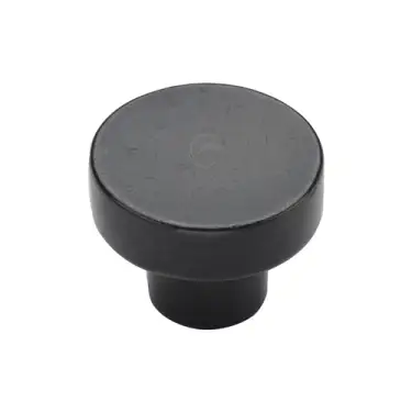 Click Here To Enlarge This Photo Of RDB3880 32 M.Marcus Rustic Dark Bronze Cabinet Knob Round Disc Design 32mm