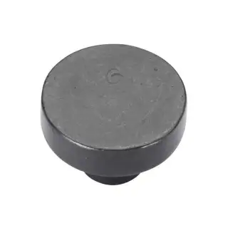 RDB3880 38 M.Marcus Rustic Dark Bronze Cabinet Knob Round Disc Design 38mm
