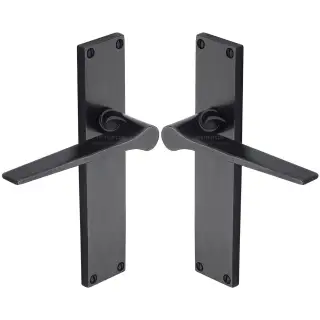 RDB41800 M.Marcus Rustic Dark Bronze Door Handle Lever Lock Gio Design